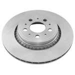 Order UQUALITY - 2034256 - Rear Disc Brake Rotor For Your Vehicle