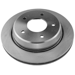 Order UQUALITY - 2055017 - Rear Disc Brake Rotor For Your Vehicle