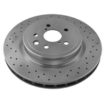 Order UQUALITY - 2940738 - Rear Disc Brake Rotor For Your Vehicle