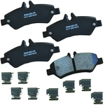 Order Rear Premium Semi Metallic Pads by BENDIX - SBM1317 For Your Vehicle