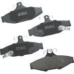 Order Rear Premium Semi Metallic Pads by BENDIX - SBM295 For Your Vehicle