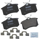 Order Rear Premium Semi Metallic Pads by BENDIX - CFM1017 For Your Vehicle