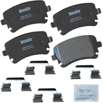 Order Rear Premium Semi Metallic Pads by BENDIX - CFM1018 For Your Vehicle