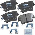 Order Rear Premium Semi Metallic Pads by BENDIX - CFM1057ASR For Your Vehicle