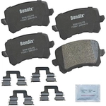 Order Rear Premium Semi Metallic Pads by BENDIX - CFM1108K1 For Your Vehicle