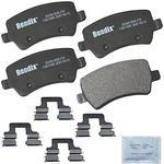 Order Rear Premium Semi Metallic Pads by BENDIX - CFM1307SR For Your Vehicle