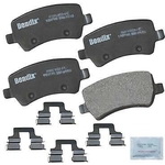 Order Rear Premium Semi Metallic Pads by BENDIX - CFM1307VR For Your Vehicle
