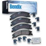 Order Plaquettes de frein arrière semi-métalliques de qualité supérieur de BENDIX - CFM1329 For Your Vehicle