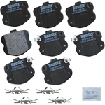 Order Rear Premium Semi Metallic Pads by BENDIX - CFM1419R For Your Vehicle