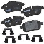 Order Rear Premium Semi Metallic Pads by BENDIX - CFM1433 For Your Vehicle