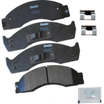 Order Rear Premium Semi Metallic Pads by BENDIX - CFM411 For Your Vehicle
