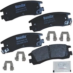 Order Rear Premium Semi Metallic Pads by BENDIX - CFM508 For Your Vehicle