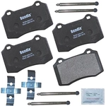 Order Rear Premium Semi Metallic Pads by BENDIX - CFM592A For Your Vehicle