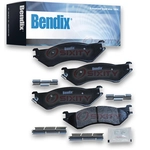 Order Rear Premium Semi Metallic Pads by BENDIX - CFM702A For Your Vehicle