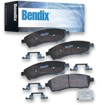 Order Rear Premium Semi Metallic Pads by BENDIX - CFM757 For Your Vehicle