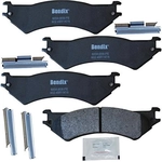 Order Plaquettes de frein arrière semi-métalliques de qualité supérieur de BENDIX - CFM802 For Your Vehicle