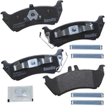 Order Rear Premium Semi Metallic Pads by BENDIX - CFM875 For Your Vehicle