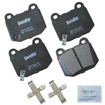 Order Rear Premium Semi Metallic Pads by BENDIX - CFM961 For Your Vehicle