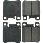 Order Plaquettes de frein arrière semi-métalliques de qualité supérieur par CENTRIC PARTS - 300.06030 For Your Vehicle