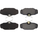 Order Rear Premium Semi Metallic Pads by CENTRIC PARTS - 300.06100 For Your Vehicle