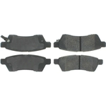Order Rear Premium Semi Metallic Pads by CENTRIC PARTS - 300.11000 For Your Vehicle