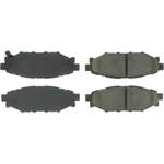 Order Rear Premium Semi Metallic Pads by CENTRIC PARTS - 300.11140 For Your Vehicle