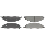 Order CENTRIC PARTS - 300.14000 - Rear Premium Semi Metallic Pads For Your Vehicle