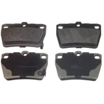 Order WAGNER - MX1051 - ThermoQuiet Disc Brake Pad Set For Your Vehicle