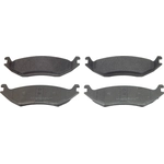 Order WAGNER - MX967 - ThermoQuiet Disc Brake Pad Set For Your Vehicle