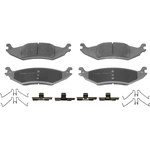 Order Rear Premium Semi Metallic Pads by WAGNER - MX1046 For Your Vehicle