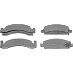 Order Rear Premium Semi Metallic Pads by WAGNER - MX149 For Your Vehicle