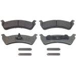 Order Rear Premium Semi Metallic Pads by WAGNER - MX667A For Your Vehicle