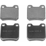 Order Rear Premium Semi Metallic Pads by WAGNER - MX709A For Your Vehicle