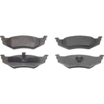 Purchase Rear Premium Semi Metallic Pads by WAGNER - MX782