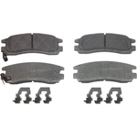 Order Rear Premium Semi Metallic Pads by WAGNER - MX814 For Your Vehicle