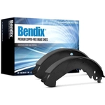 Order Patins arrière de qualit supérieur par BENDIX - 677 For Your Vehicle