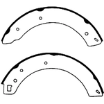Order Rear Premium Shoes by CENTRIC PARTS - 111.03940 For Your Vehicle