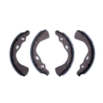 Order DYNAMIC FRICTION COMPANY - 1901-0595-00 - True-Arc Drum Brake Shoes For Your Vehicle