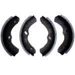 Order DYNAMIC FRICTION COMPANY - 1901-0696-10 - True-Arc Drum Brake Shoes For Your Vehicle