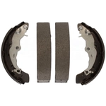 Order Rear Rebuilt Brake Shoes by TOP QUALITY - NB-1004B For Your Vehicle