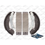 Order Rear Rebuilt Brake Shoes by TOP QUALITY - NB-1020B For Your Vehicle