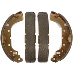 Order Rear Rebuilt Brake Shoes by TOP QUALITY - NB-1059B For Your Vehicle