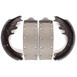 Order Rear Rebuilt Brake Shoes by TOP QUALITY - NB-452R For Your Vehicle