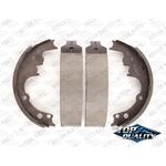 Order Rear Rebuilt Brake Shoes by TOP QUALITY - NB-514B For Your Vehicle