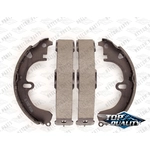 Order Rear Rebuilt Brake Shoes by TOP QUALITY - NB-551B For Your Vehicle