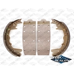 Order Rear Rebuilt Brake Shoes by TOP QUALITY - NB-583R For Your Vehicle