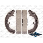 Order Rear Rebuilt Brake Shoes by TOP QUALITY - NB-597B For Your Vehicle