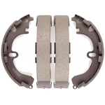 Order Rear Rebuilt Brake Shoes by TOP QUALITY - NB-597B For Your Vehicle