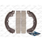 Order Rear Rebuilt Brake Shoes by TOP QUALITY - NB-630B For Your Vehicle