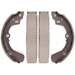 Order Rear Rebuilt Brake Shoes by TOP QUALITY - NB-630B For Your Vehicle
